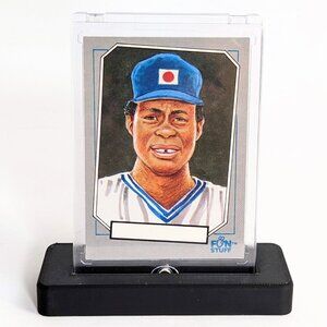 Baseball Enquirer Card (YY08): Warren Cromartie 50 with Magnetic Case